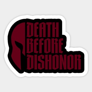 Death Before Dishonor Sticker